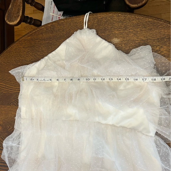 Fashion Nova | Elegant White Tiered Dress - Picture 7 of 9